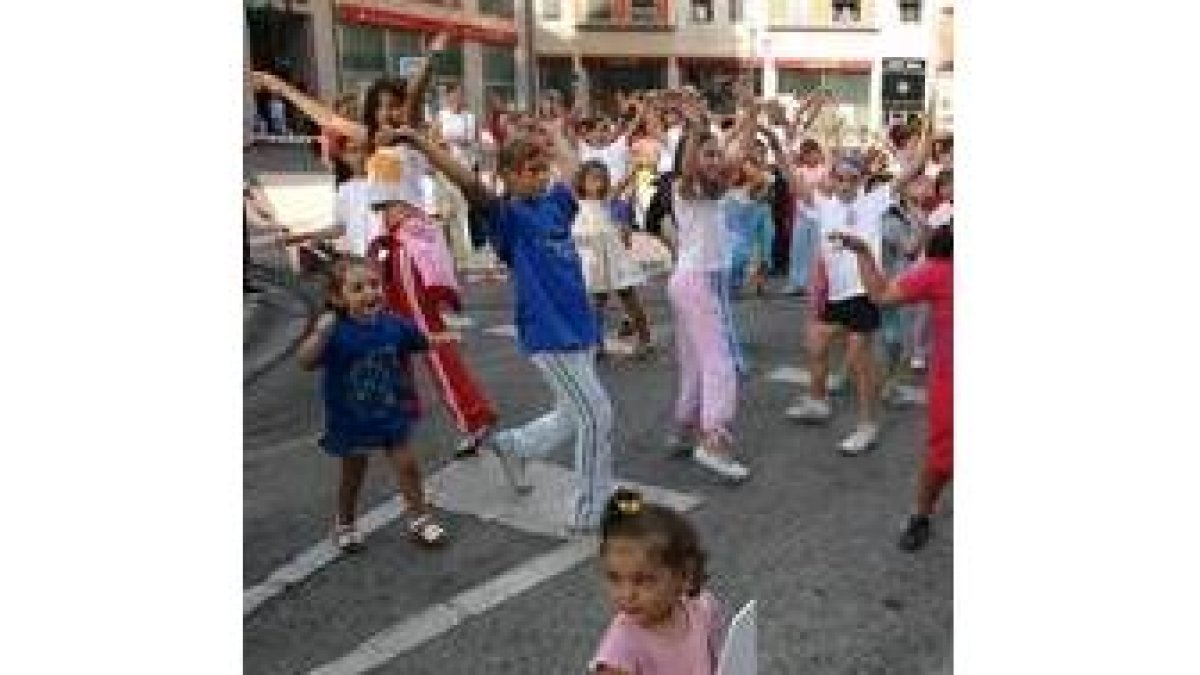 Los niños fueron los protagonistas de las actividades
