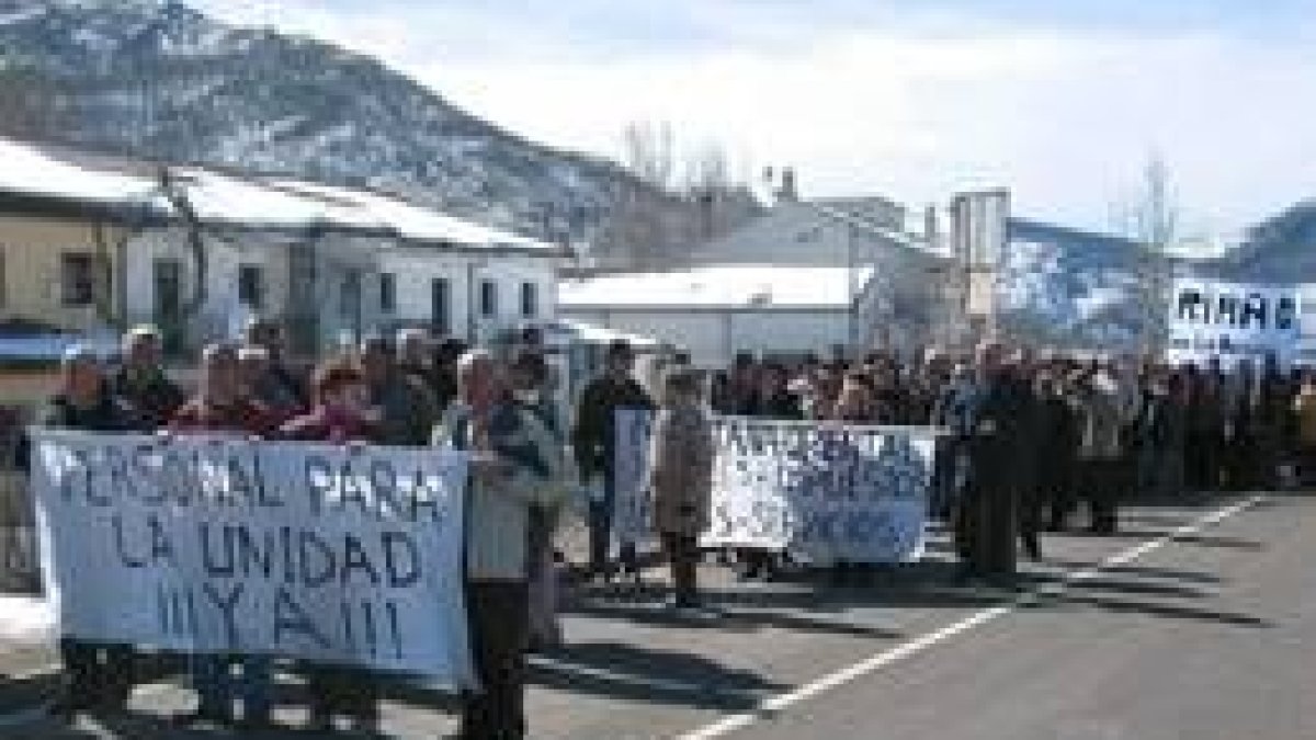 La comarca sigue exigiendo que se le dote de una mejora sanitaria
