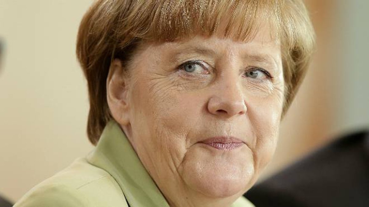 La canciller alemana, Angela Merkel, protagonizó este miércoles una serie de encuentros con ciudadanos.