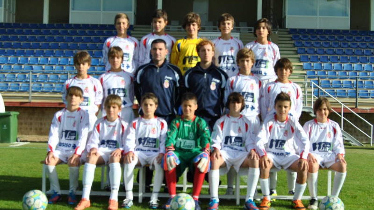 Formación del equipo de la Cultural, campeón de la 1.ª División Provincial Infantil.