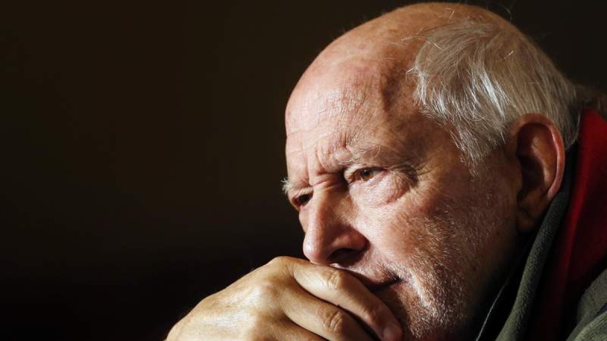 El veterano actor Álvaro de Luna, en una foto de hace dos años. KAI FÖRSTERLING