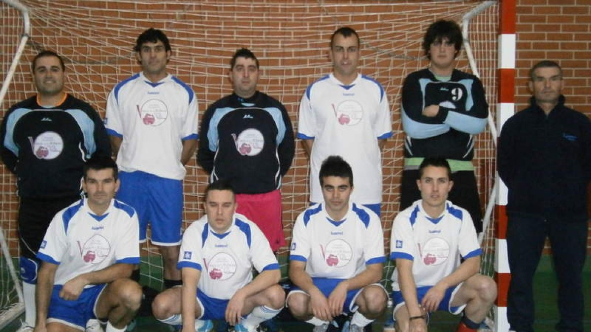 Equipo del Vinos Ribera del Cea, que disputa la liga de Coyanza.