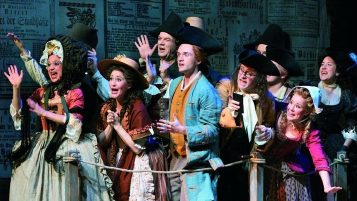 Una imagen del musical 'Schikaneder'.