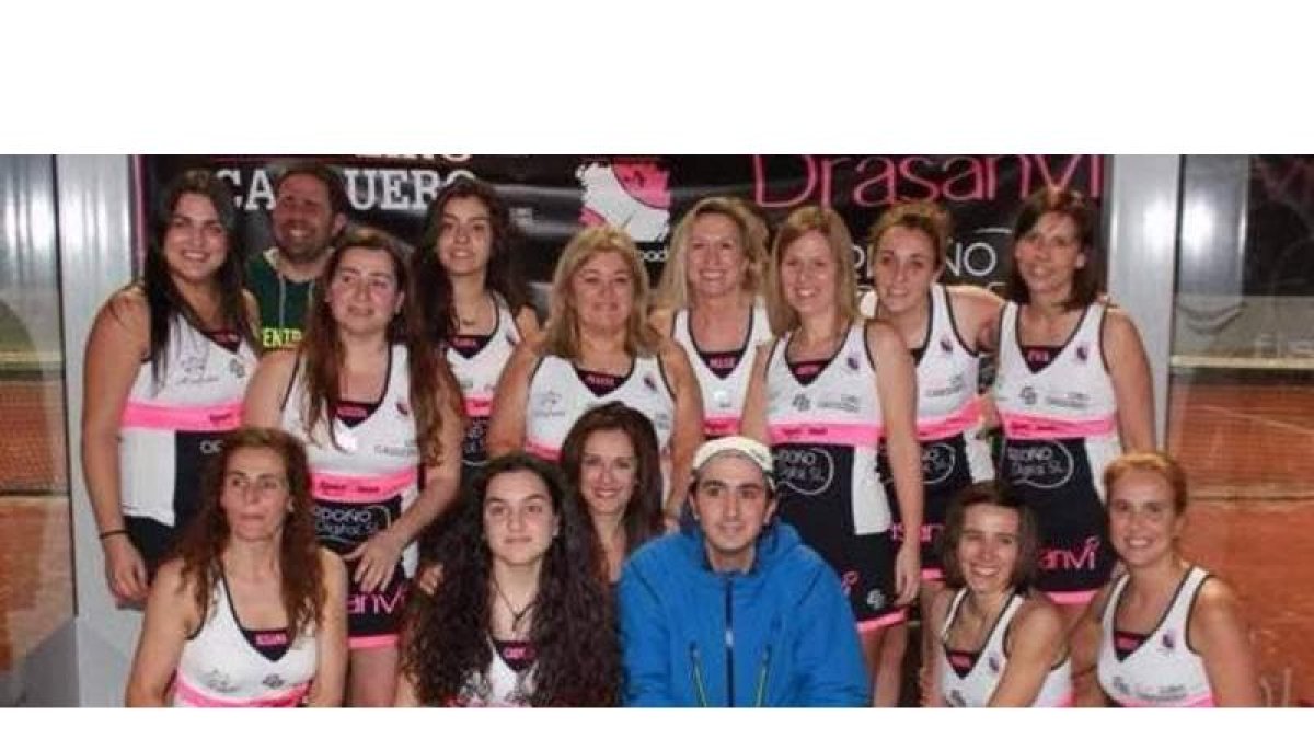 Formación del Central Pádel Femenino A. DL