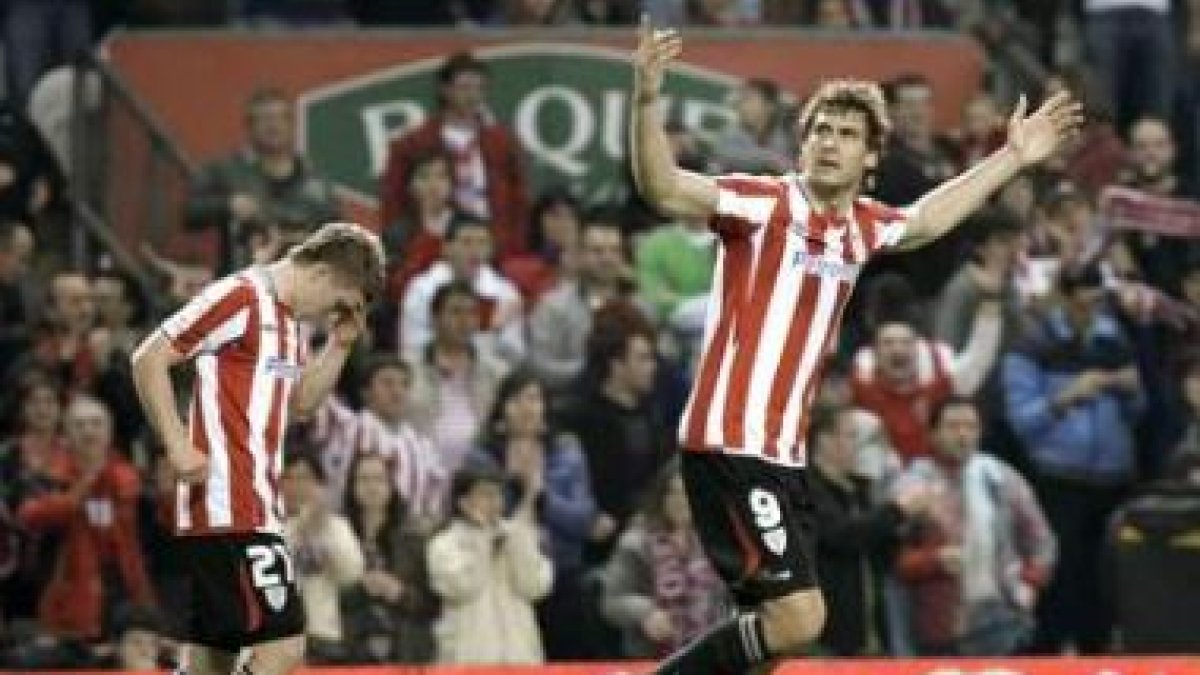 Llorente es la referencia del Athletic en ataque.