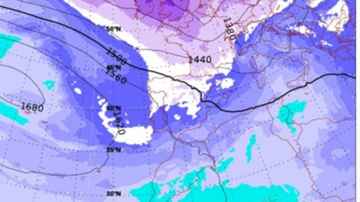 Se espera una bajada de las temperaturas en la medianoche del domingo al lunes. AEMET