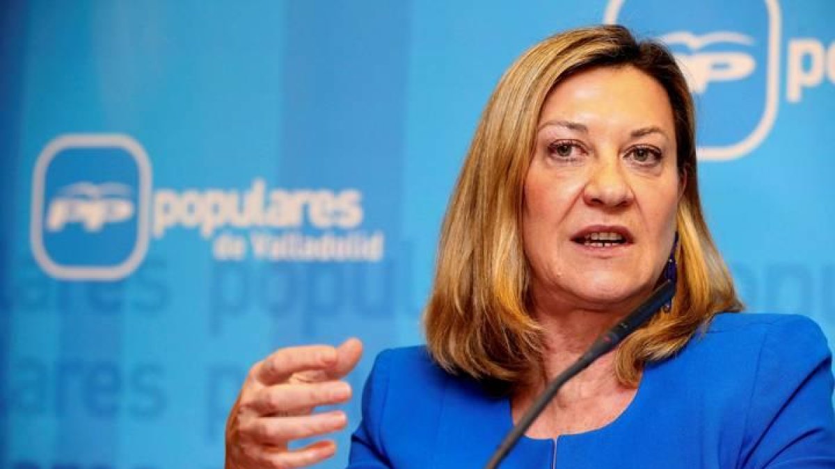 Pilar del Olmo, consejera de Economía de la Junta