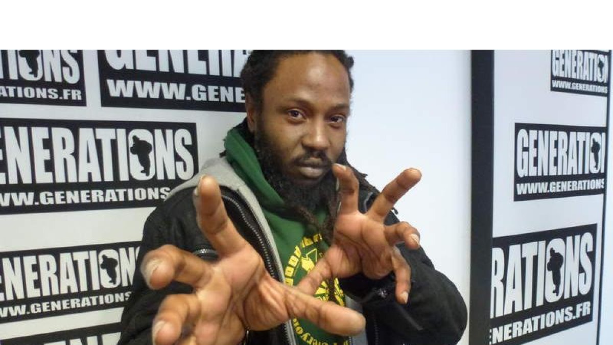 El artista guineano Lyricson actuará este fin de semana. DL