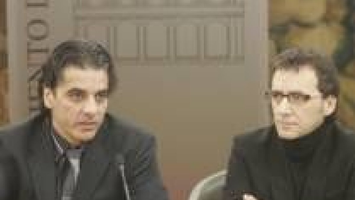 Alfonso Ordóñez y Juan Mayoral, durante la presentación del festival