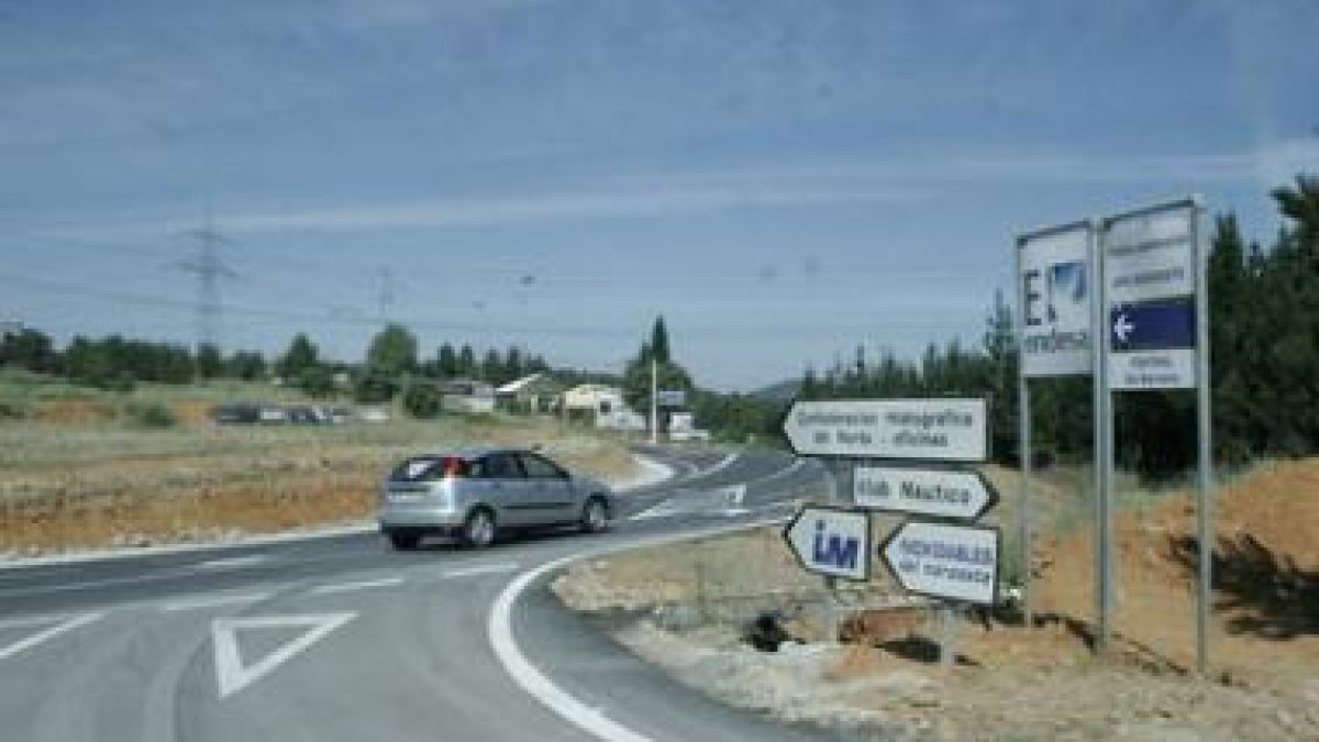 El polígono de Santo Tomás, en Ponferrada, surgió gracias a las ayudas mineras.