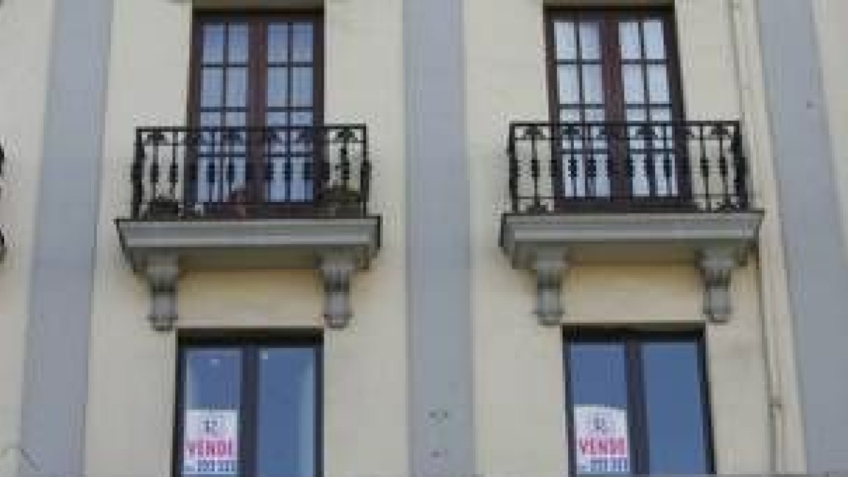 La venta de casas lleva una progresión descendente desde hace varios meses