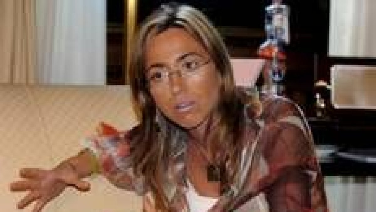 La vicepresidenta primera del Congreso, Carmen Chacón en una fotografía tomada ayer