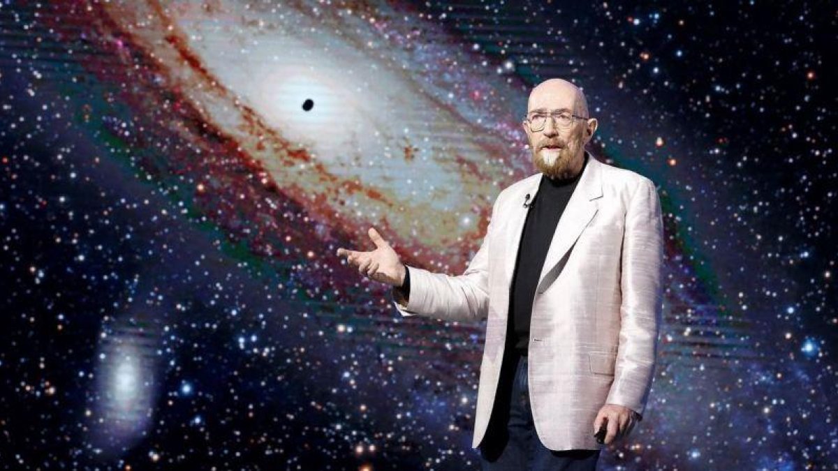 Kip S. Thorne, en una feria científica de Seul.