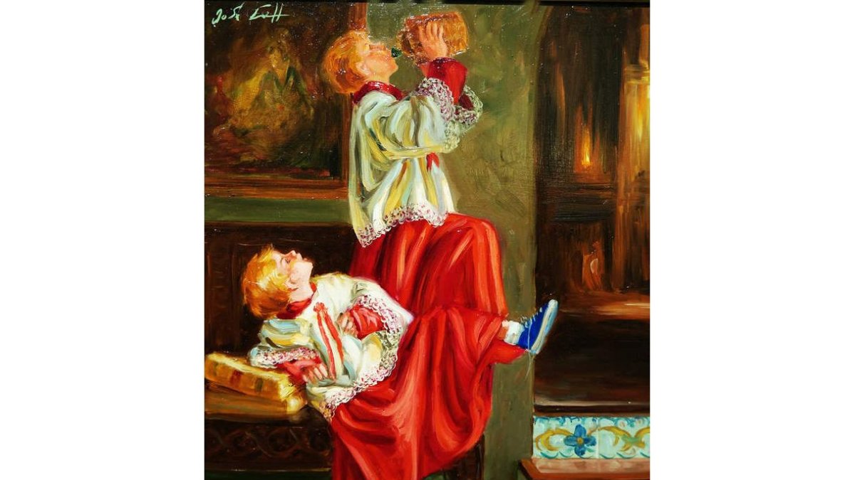 Una de las obras del artista valenciano José Lull.