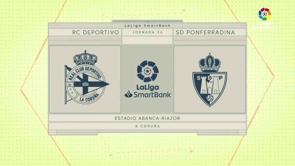 VIDEO: Resumen Goles - Deportivo - Ponferradina - Jornada 36 - La Liga SmartBank