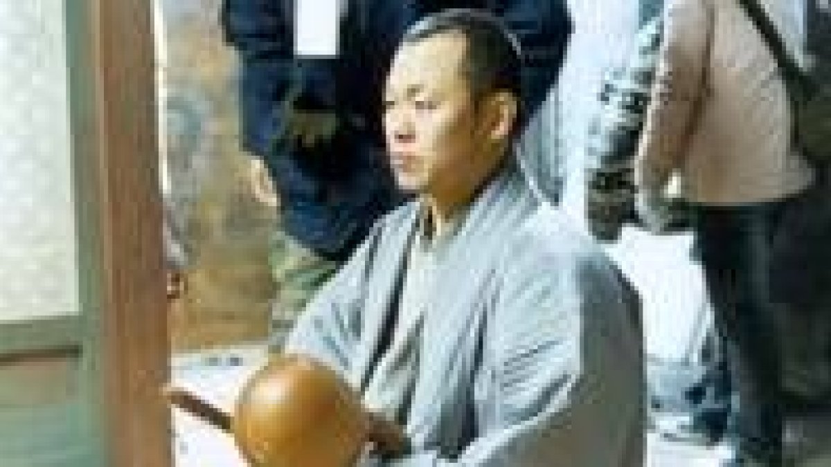 Kim Ki-Duk, director e intérprete, durante el rodaje de la película