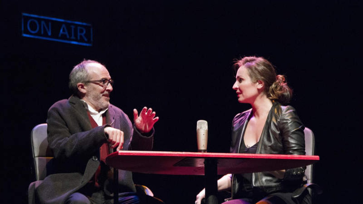 Guillén Cuervo y Ana Milán, en una escena de la obra