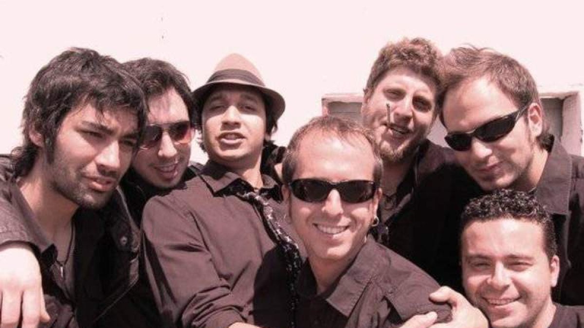 Los integrantes de la banda Demonio González.