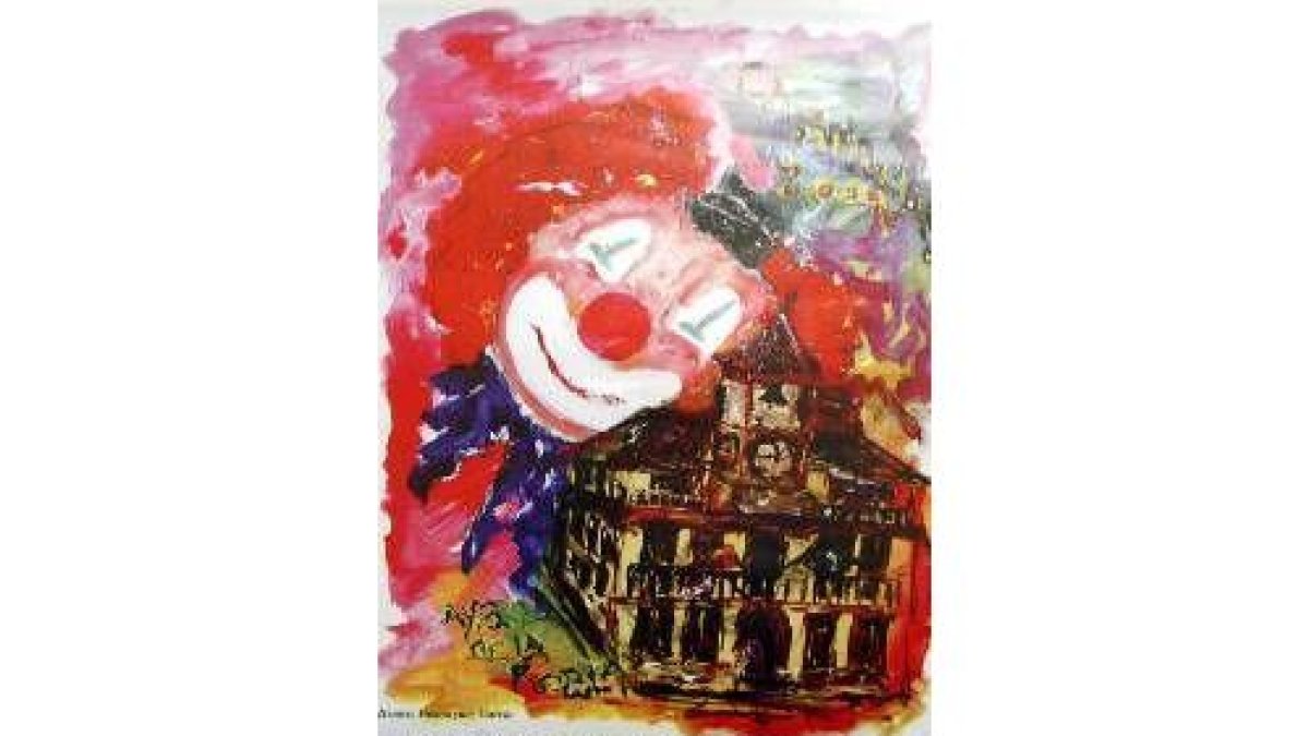 Cartel del Carnaval roblano, obra de Beatriz Domínguez