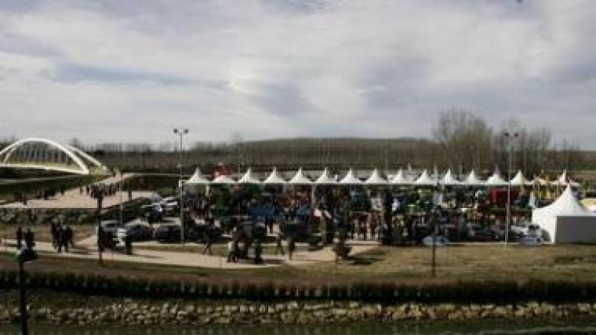 El complejo de la Isla, en una edición pasada de la feria.