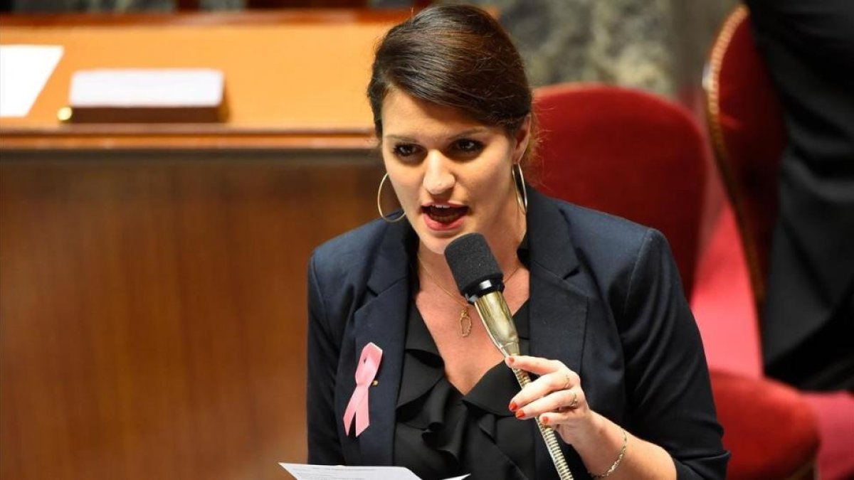 La ministra Marlene Schiappa, promotora de la penalización del acoso sexual.