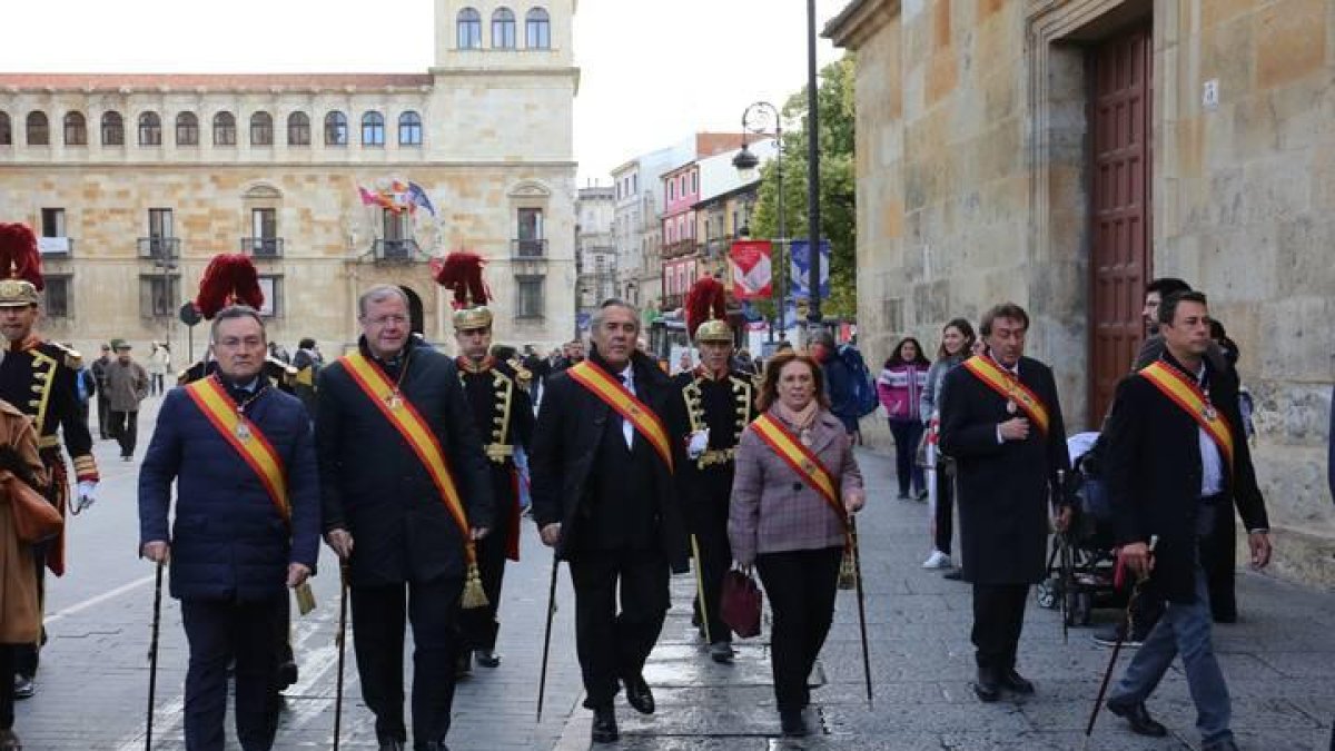 Un momento del acto celebrado esta mañana