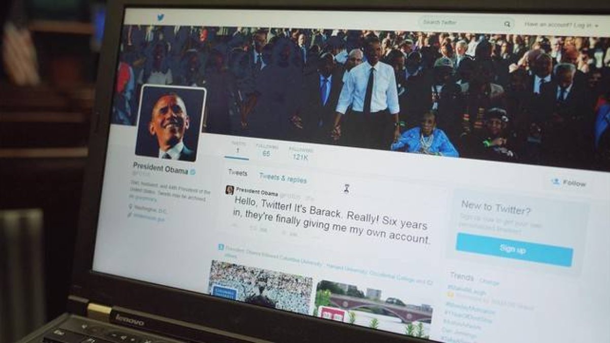 Obama ya tiene su cuenta propia de Twitter