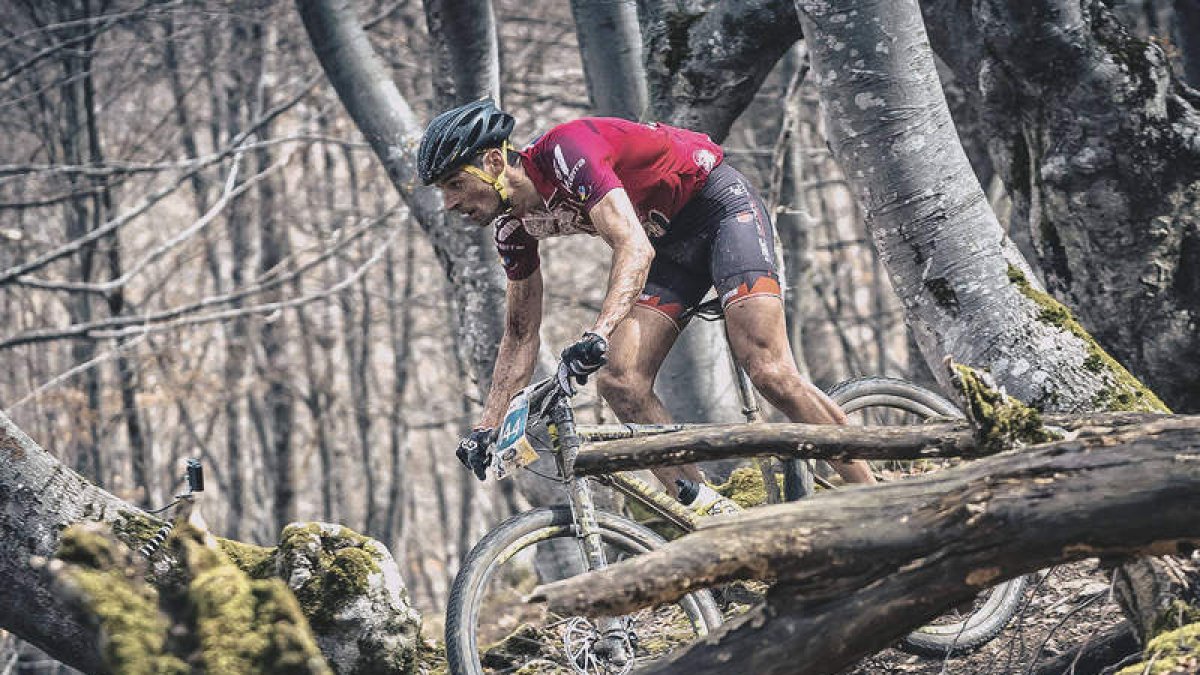 Brandan Márquez fue uno de los protagonistas de la edición de la Vuelta a León BTT de 2018. ALBERTO