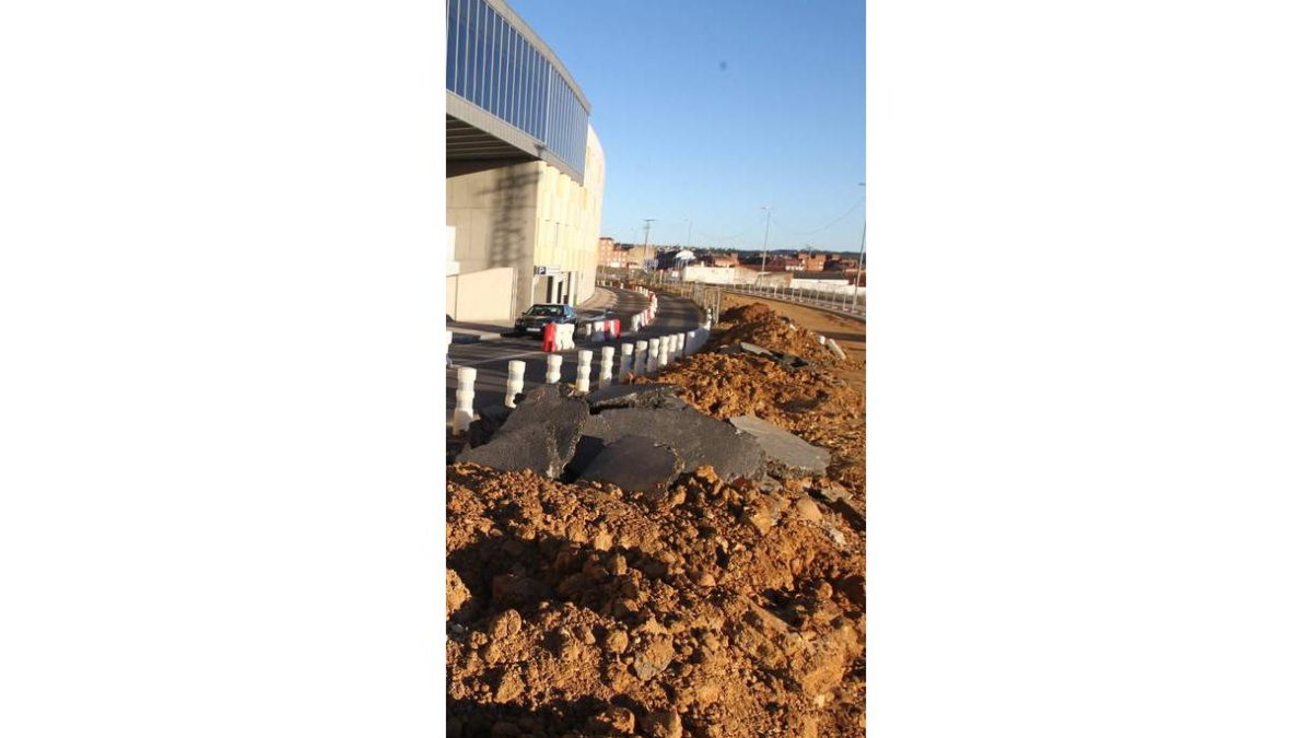 Las obras del ramal al Hospital ya están iniciadas.