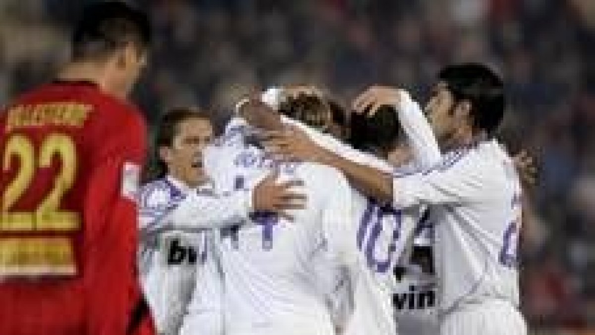 Los jugadres del Madrid necesitan hacer goles para remontar