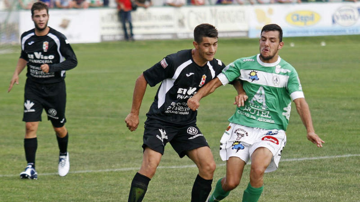 Vallejo firmó por el Numancia B tras su paso por el conjunto maragato la pasada temporada. F. OTERO