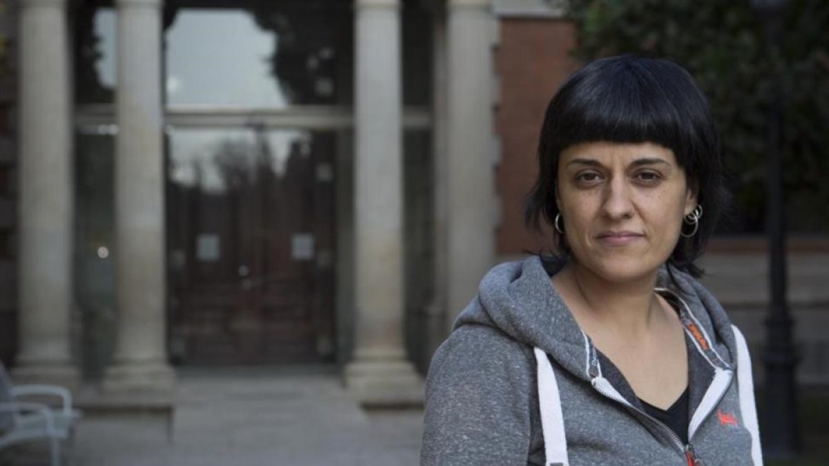 Anna Gabriel, en enero.
