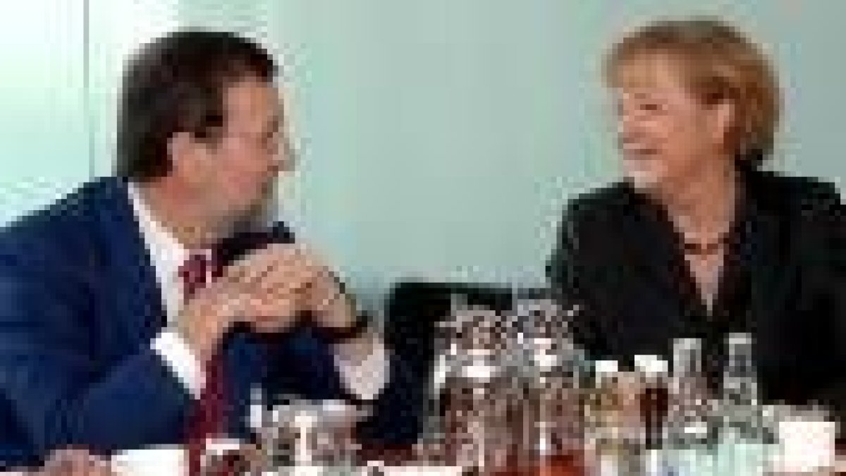 Rajoy se entrevistó ayer con la canciller alemana Merkel