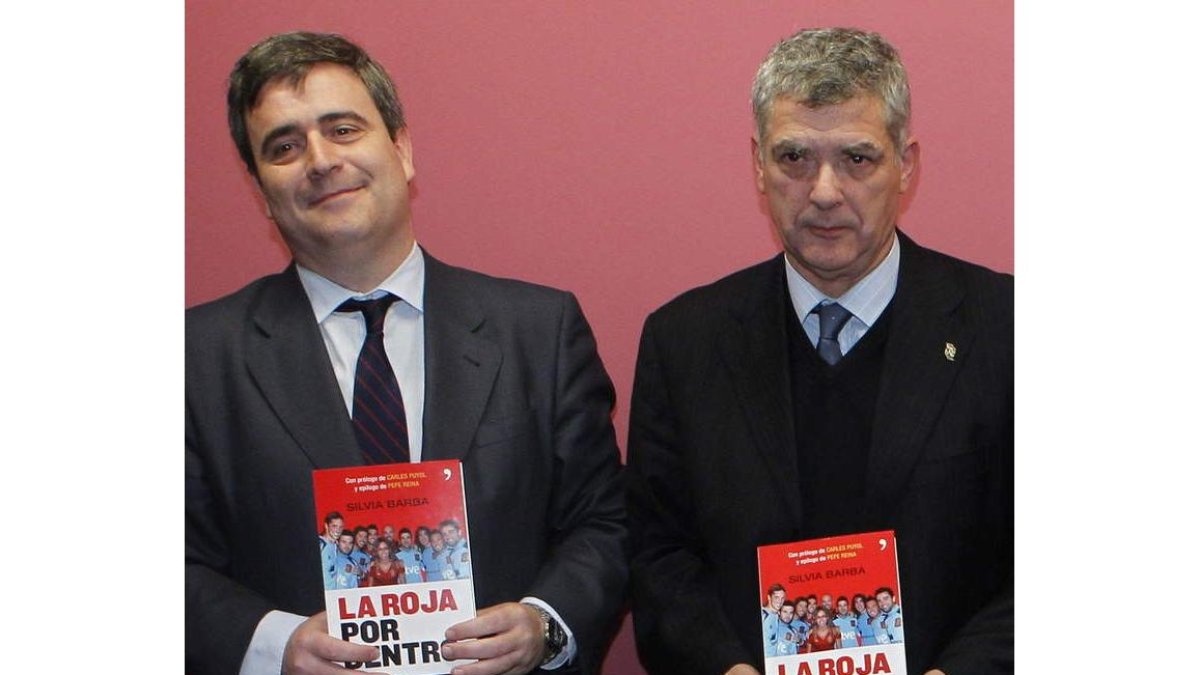 Miguel Cardenal y Ángel María Villar, en una imagen de archivo. zipi