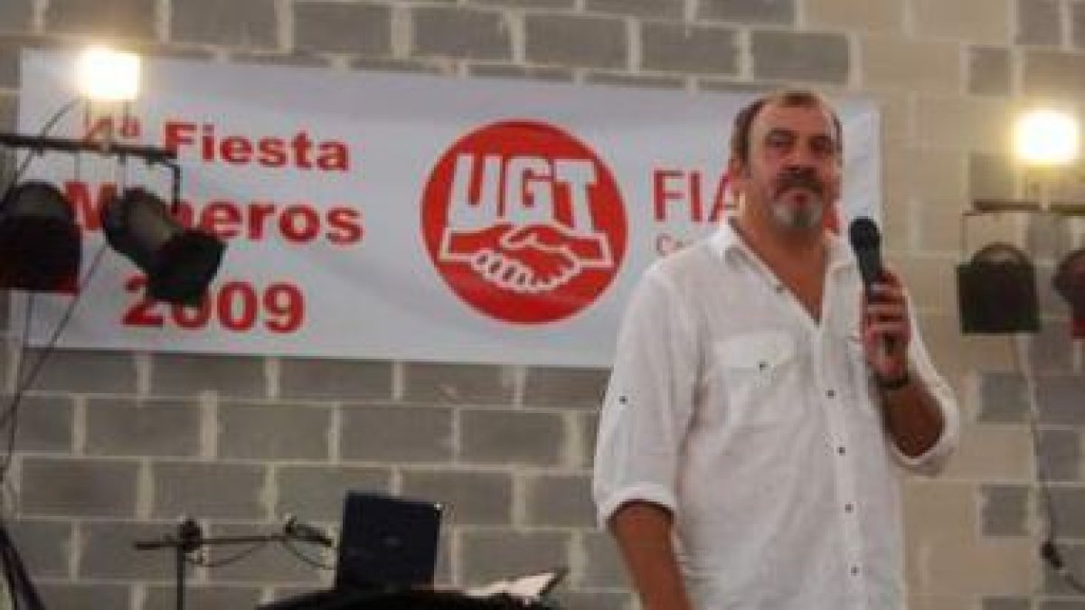 El secretario regional de la FIA-UGT, Manuel López.