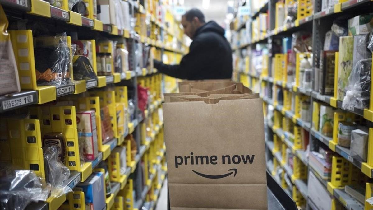 Pedido de Amazon Prime Now