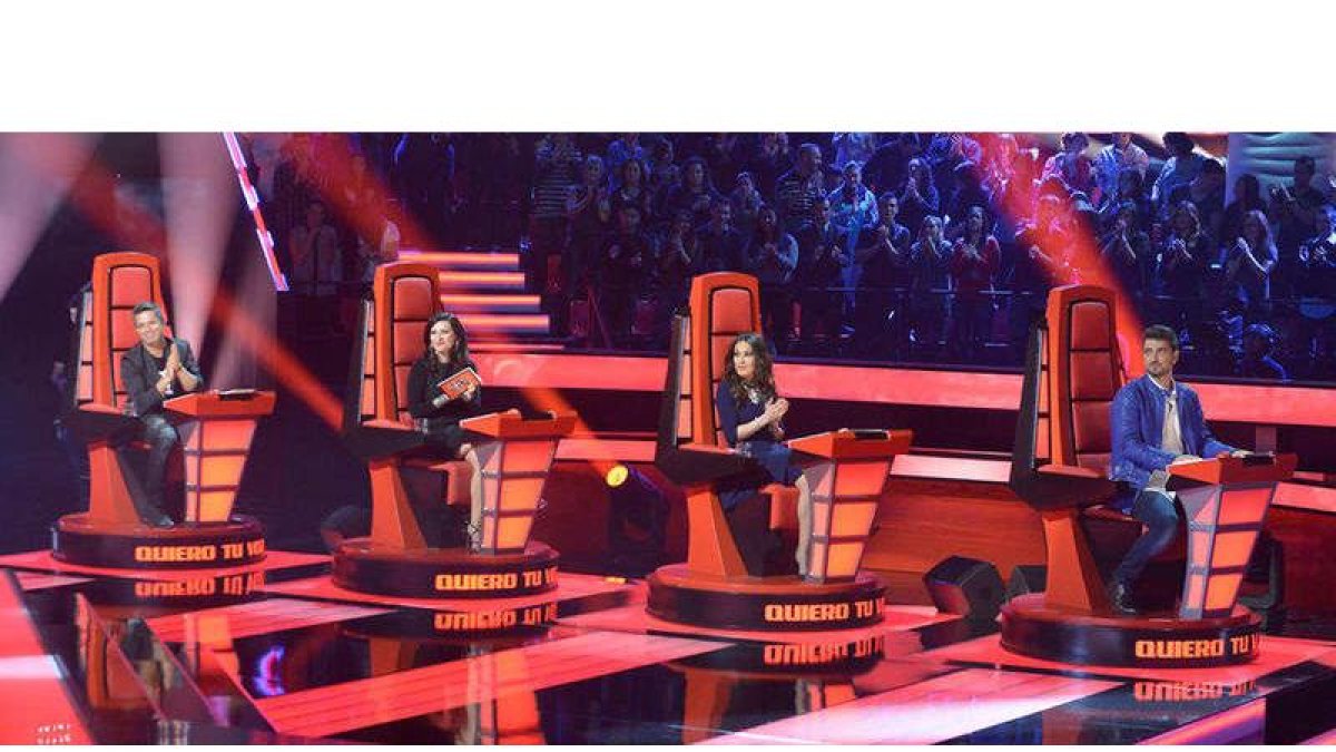 Los coaches de la última edición de La Voz. DL