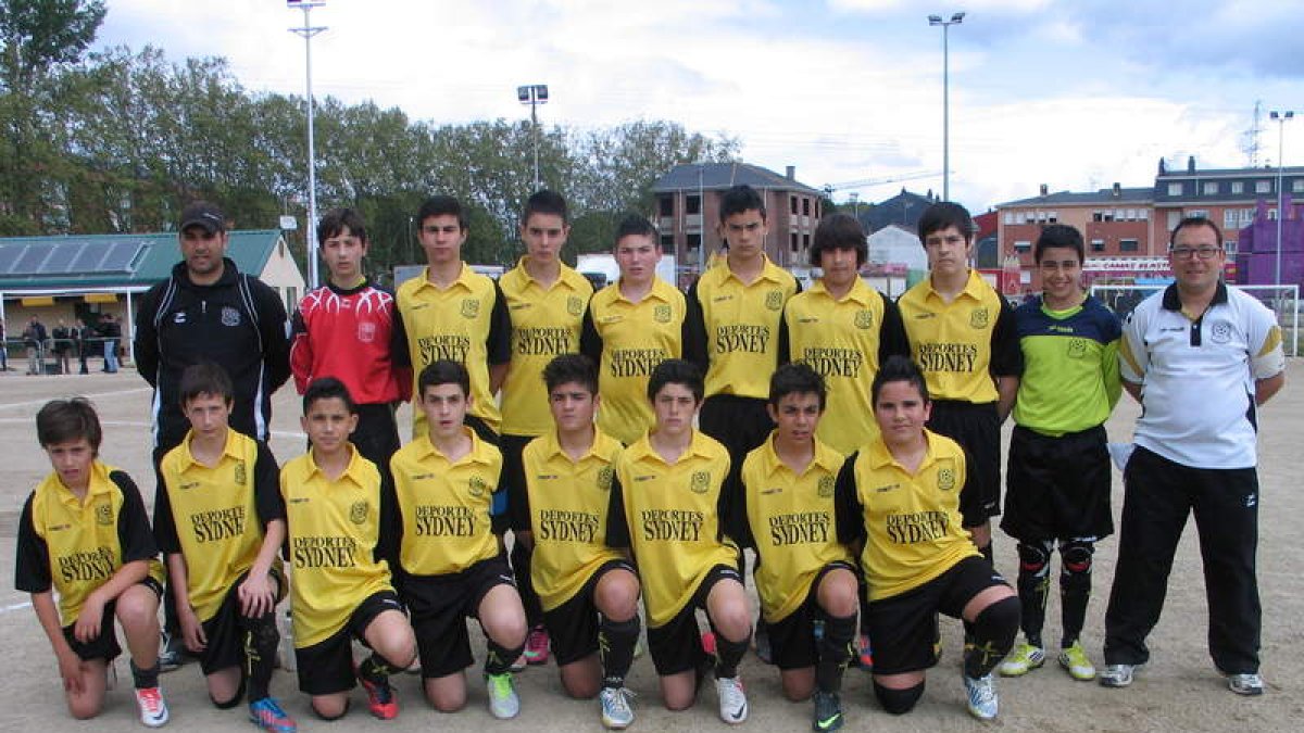 Formación del Cuatrovientos, campeón provincial infantil.