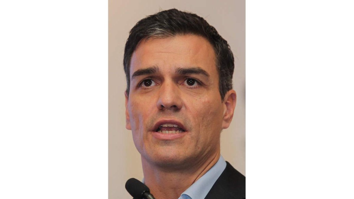 Pedro Sánchez. ALEX CRUZ