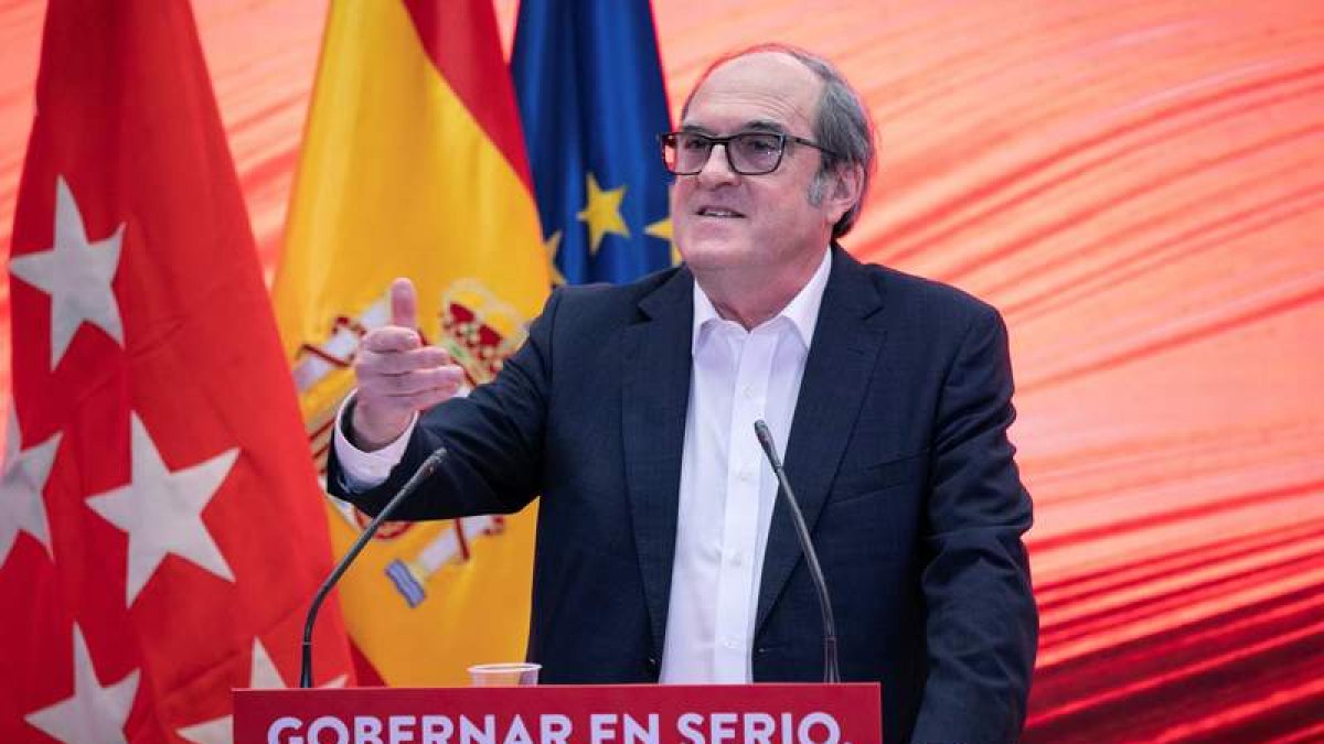 El candidato del PSOE a la Comunidad de Madrid, ängel Gabilondo. EVA ERCOLANESE