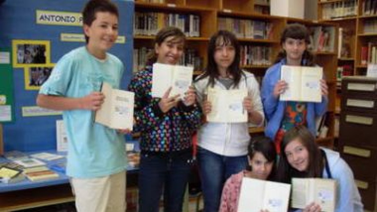Alumnos participantes en la jornada cultural del Instituto García Bellido.