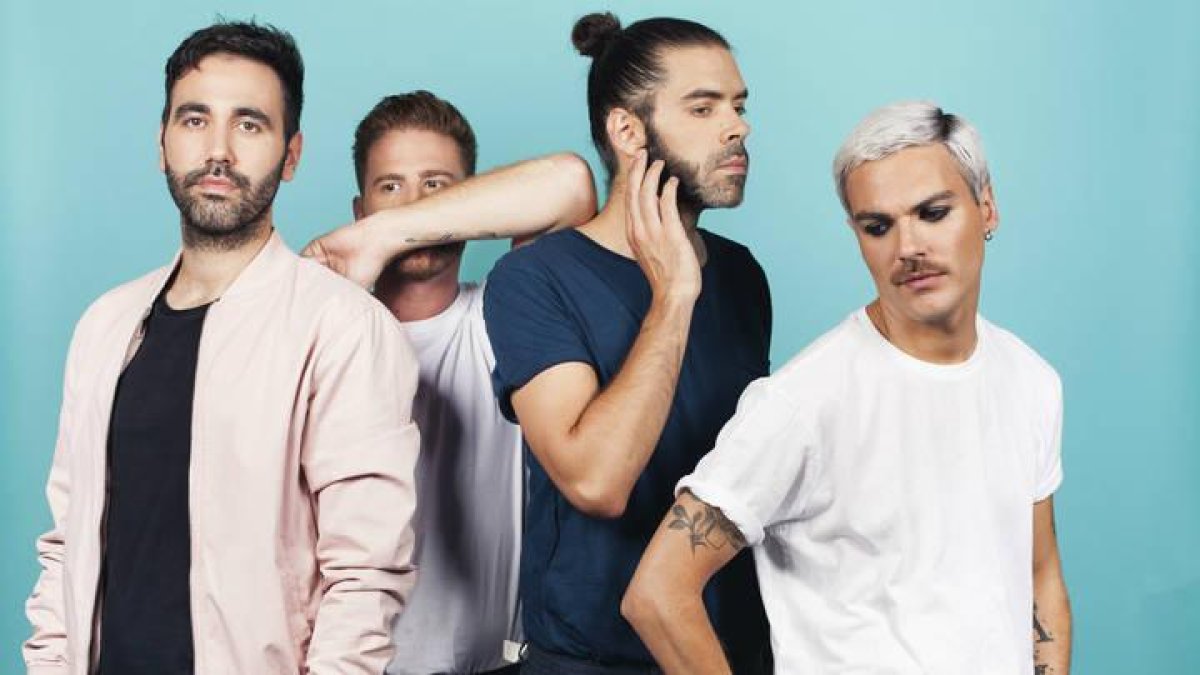 Los integrantes de la banda madrileña Miss Caffeina