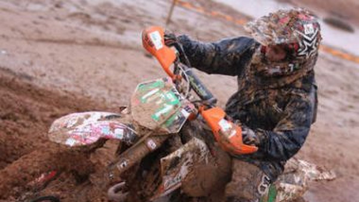 La española Carmen Segura, una de las participantes en el Mundial de Cross.