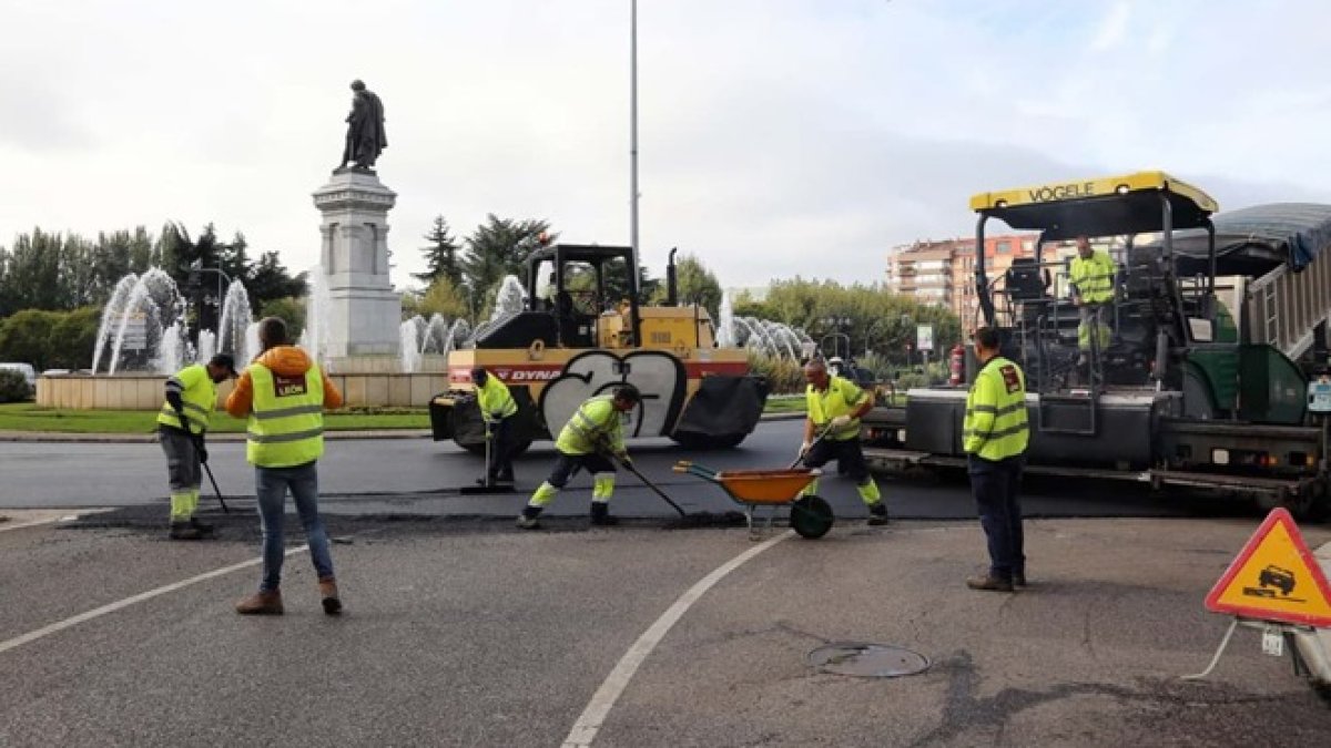 Último plan de asfaltado en León capital. DL