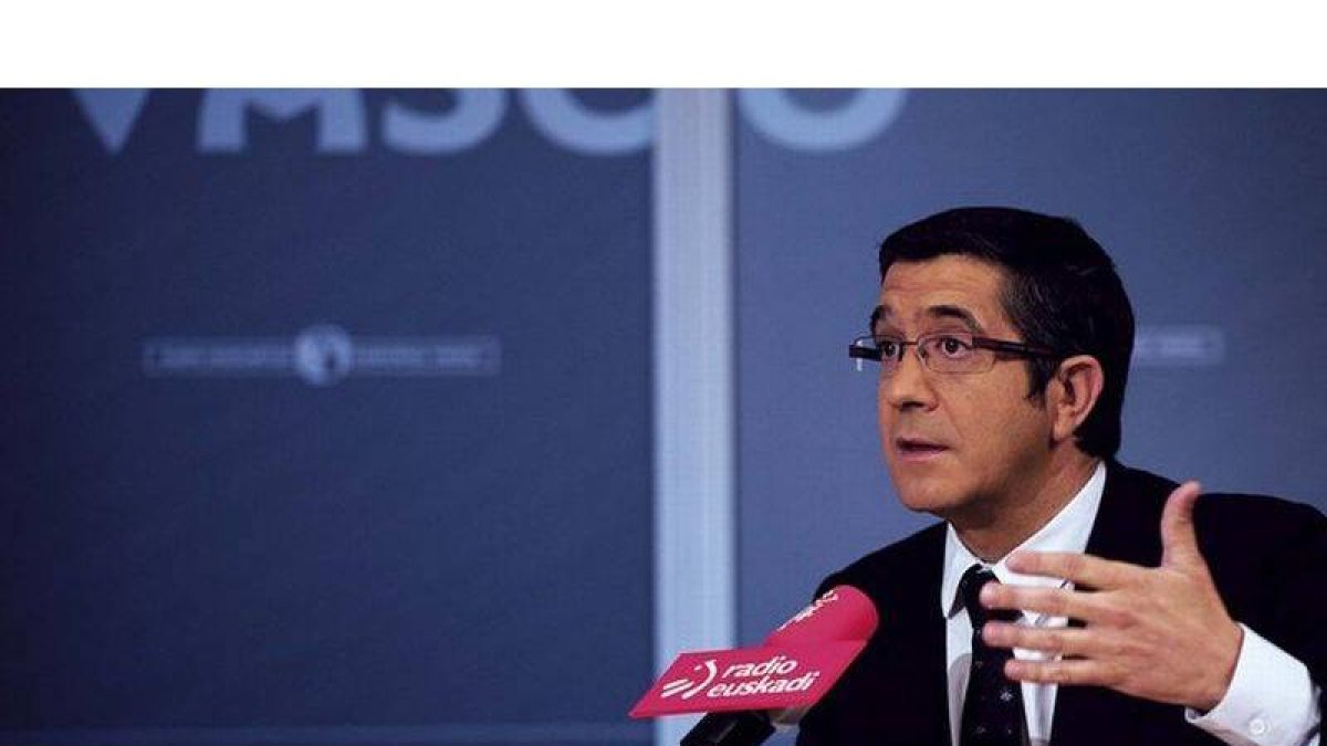El líder del PSE, Patxi López.