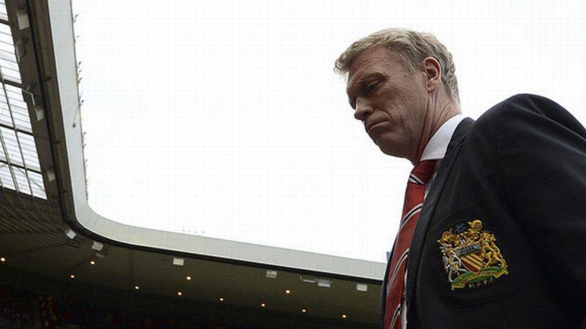David Moyes, durante un partido de la Premier League.