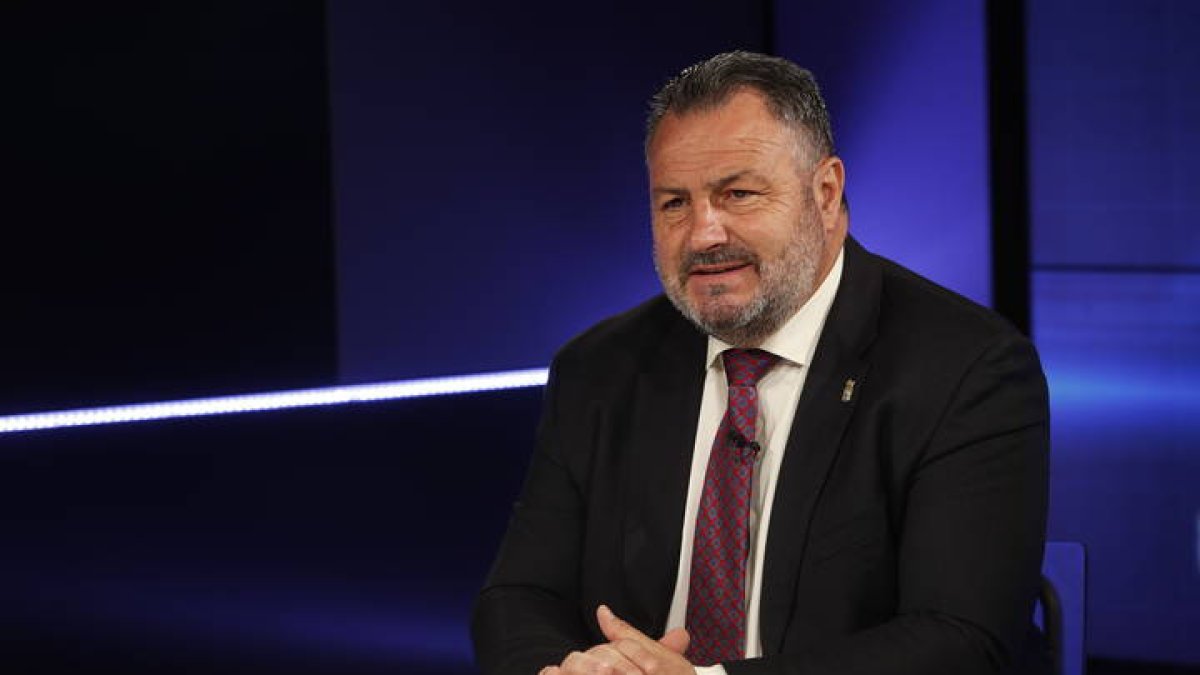 El presidente de la Diputación de León, Eduardo Morán. RAMIRO
