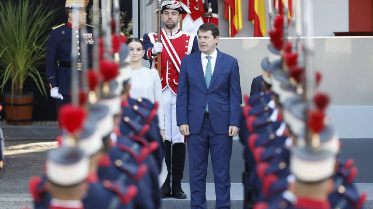 El presidente de la Junta de Castilla y León Alfonso Fernández Mañueco. CHEMA MOYA