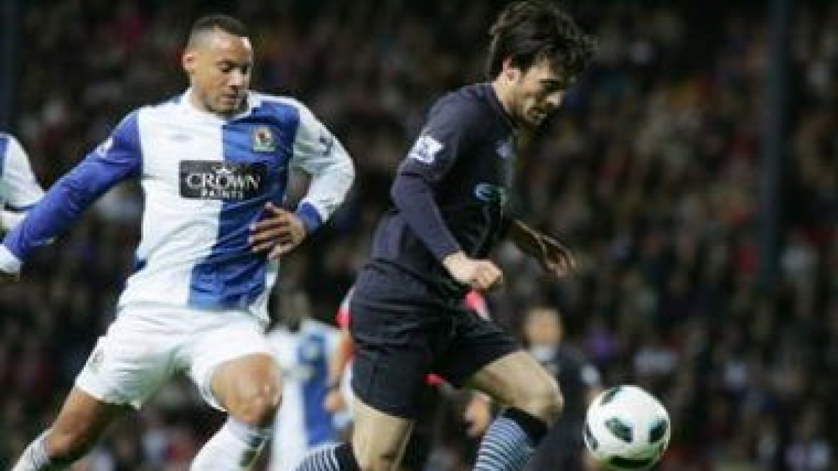 David Silva logró una nueva victoria con el Mancheter City en la Premier inglesa.