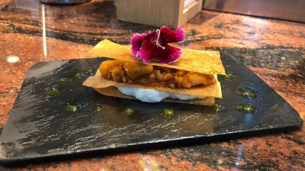 Tapa ganadora del concurso a la mejor tapa, del restaurante DO. DL